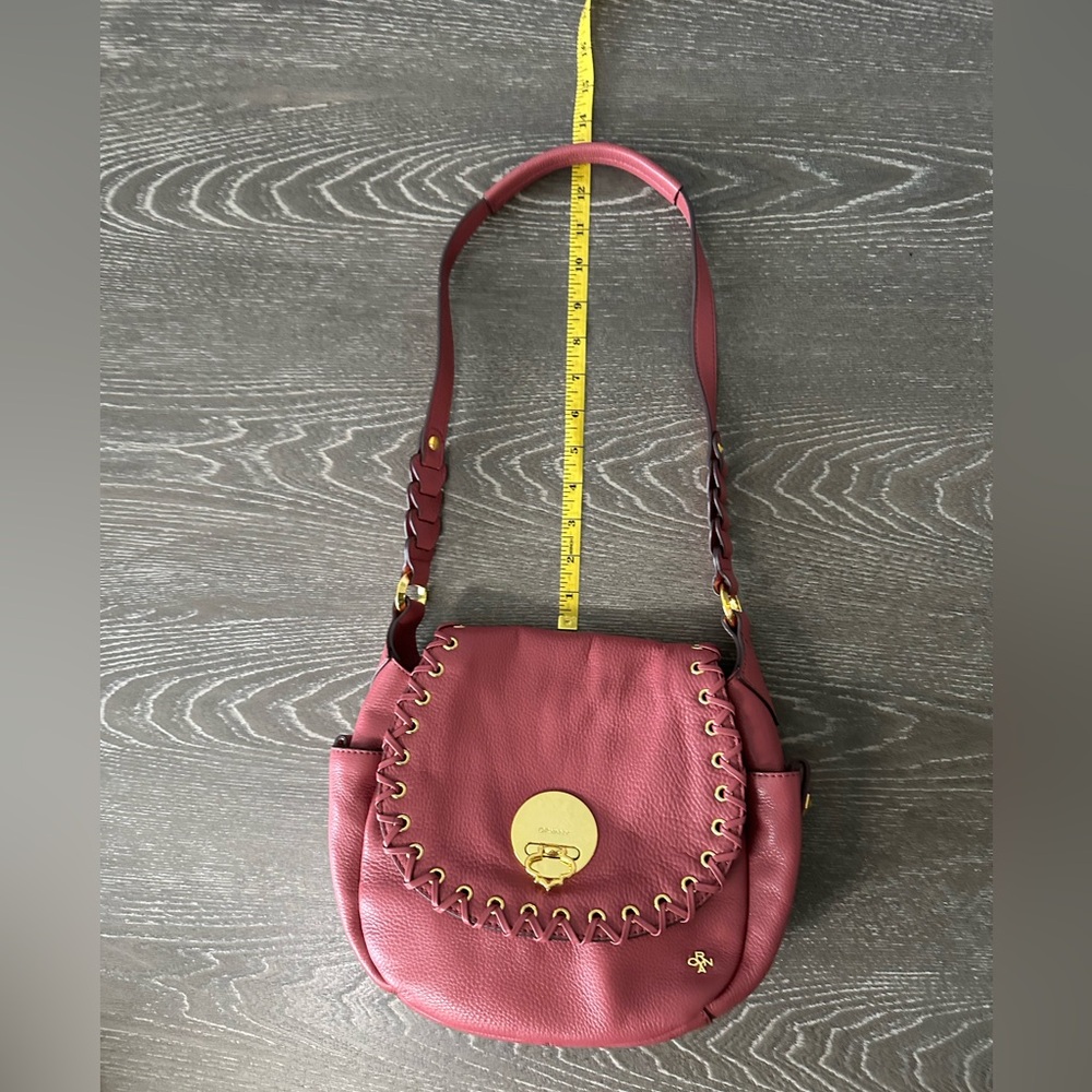 OrYANY Leather Shoulder Bag - Red - Picture 11 of 12